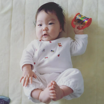 生後4か月の娘ちゃん
